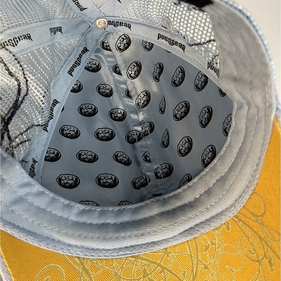 Pugs Gear Women's Light Blue Hat Trucker Baseball Cap One Size Mesh Adjustable - Picture 12 of 12